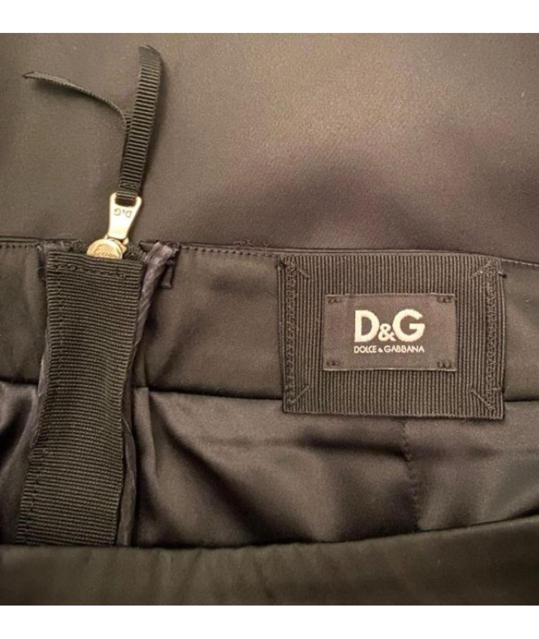 DOLCE&GABBANA Черный костюм с юбками, фото 8