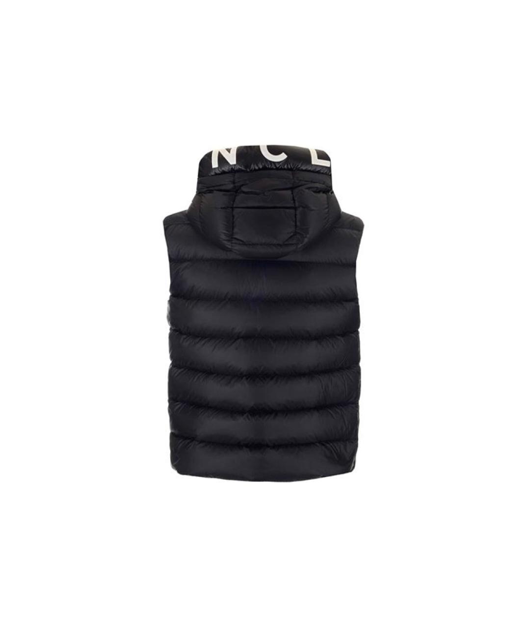 MONCLER Черный жилет, фото 2