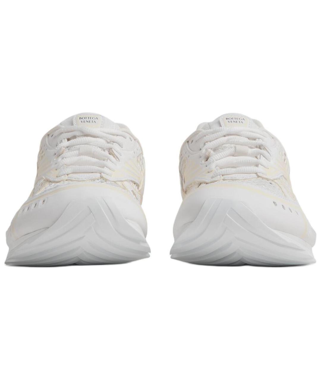 BOTTEGA VENETA Белые кроссовки, фото 3