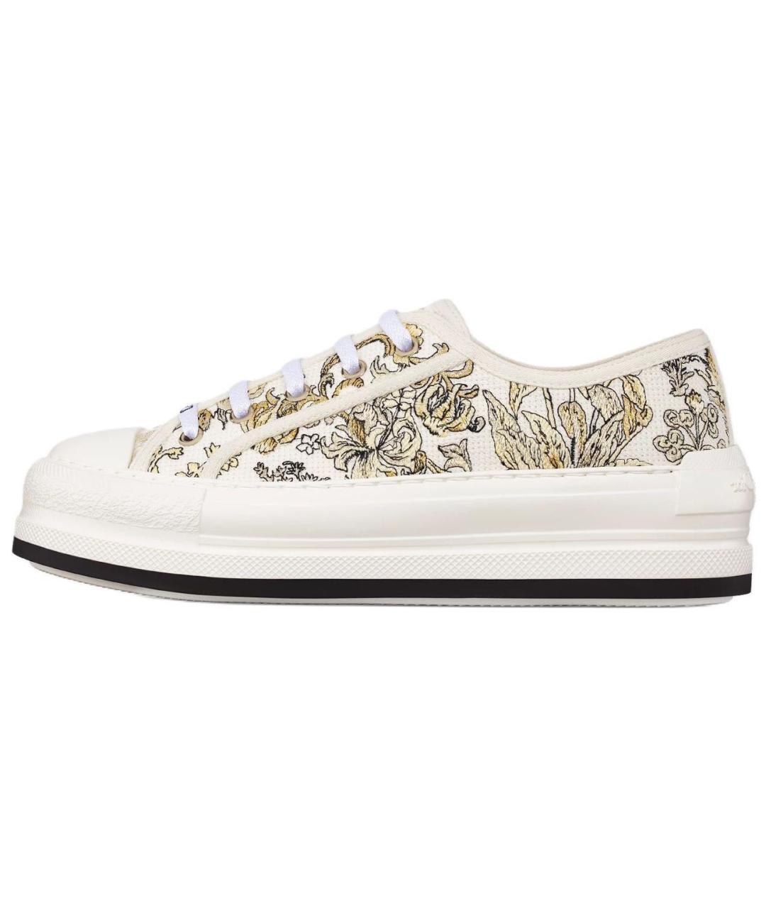 CHRISTIAN DIOR Мульти текстильные кеды, фото 2