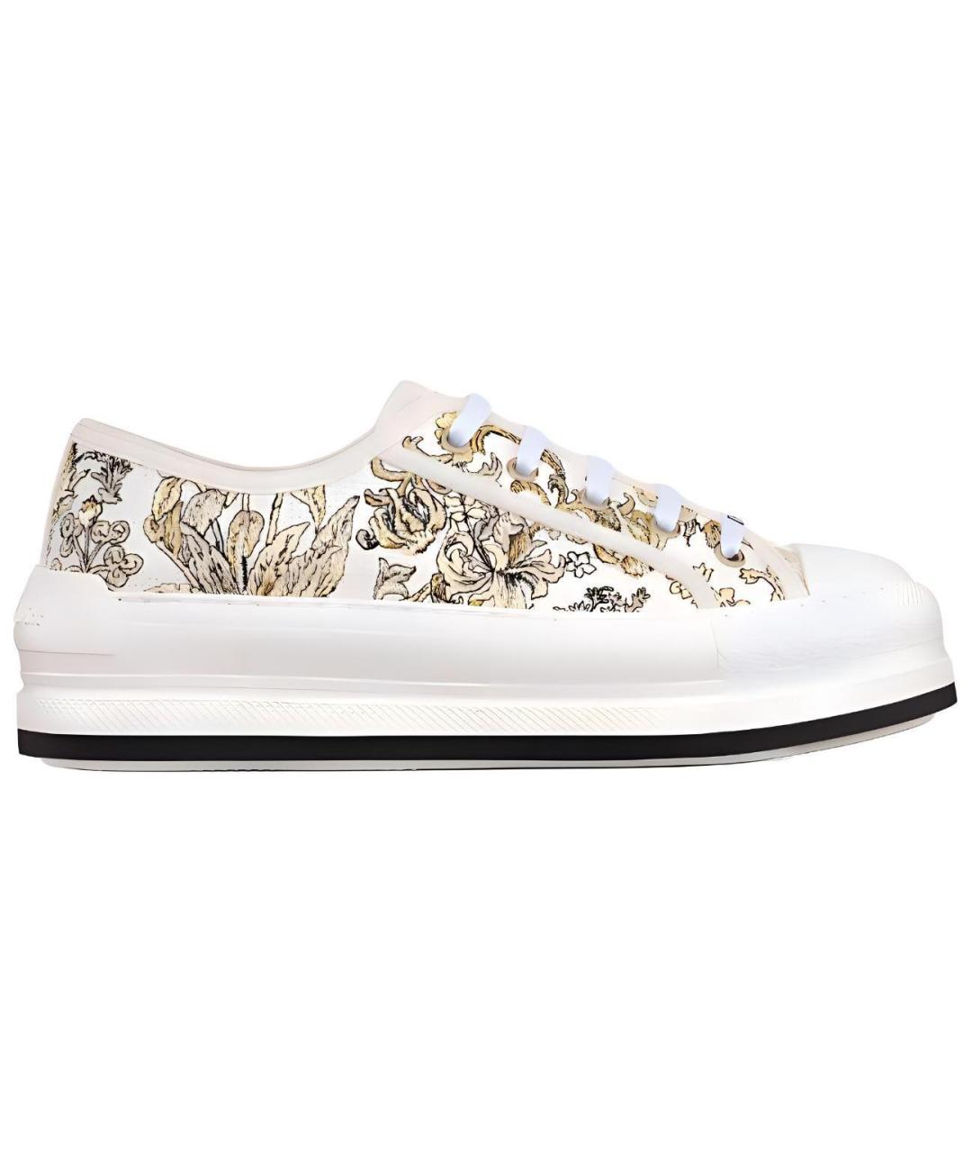 CHRISTIAN DIOR Мульти текстильные кеды, фото 1