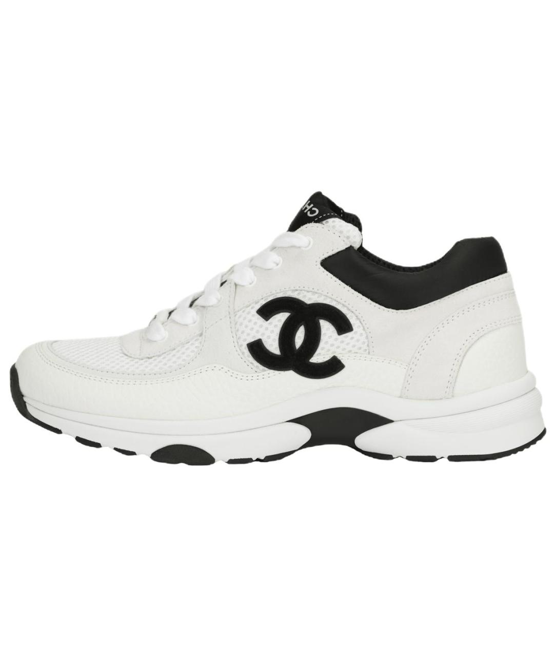 CHANEL Мульти текстильные кроссовки, фото 6