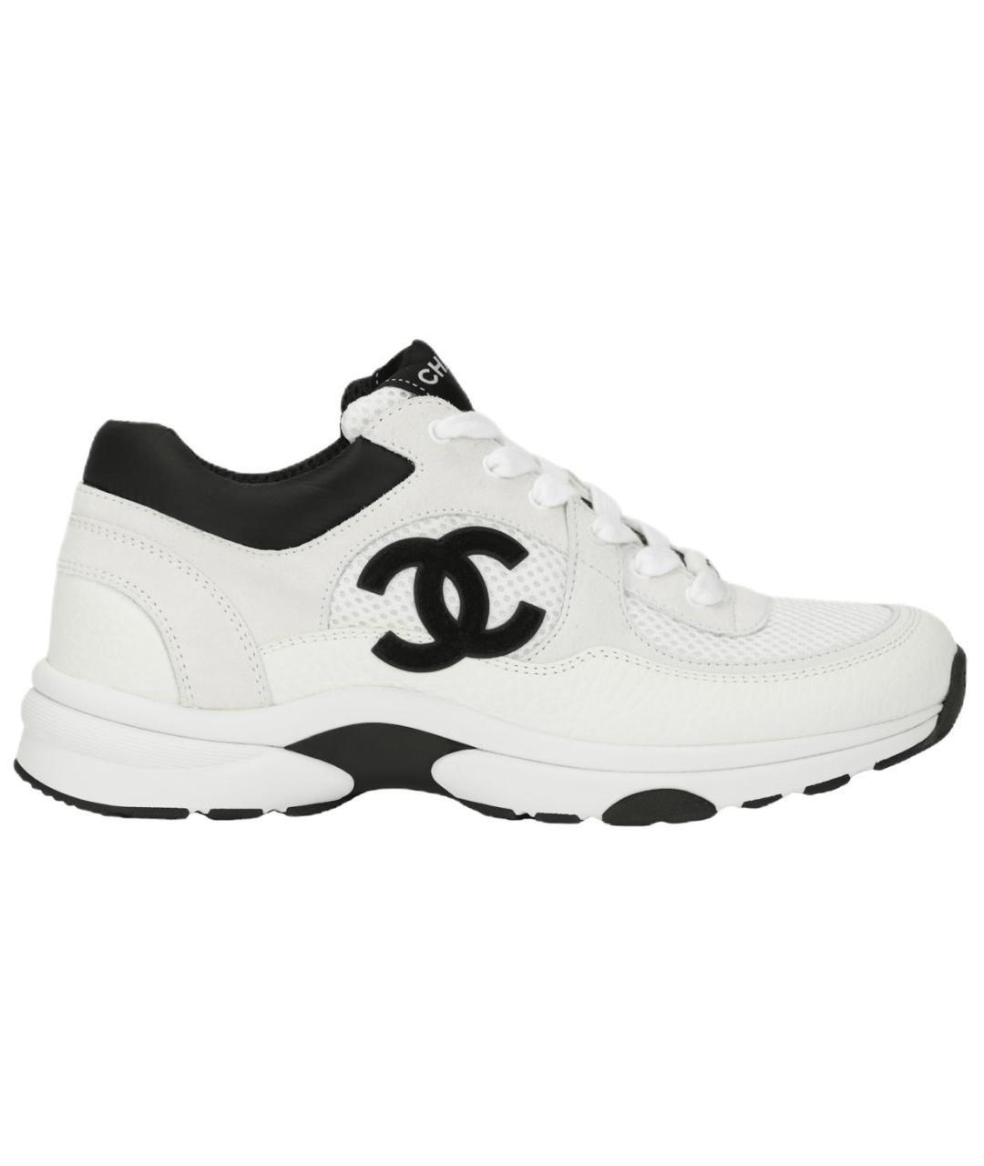 CHANEL Мульти текстильные кроссовки, фото 1