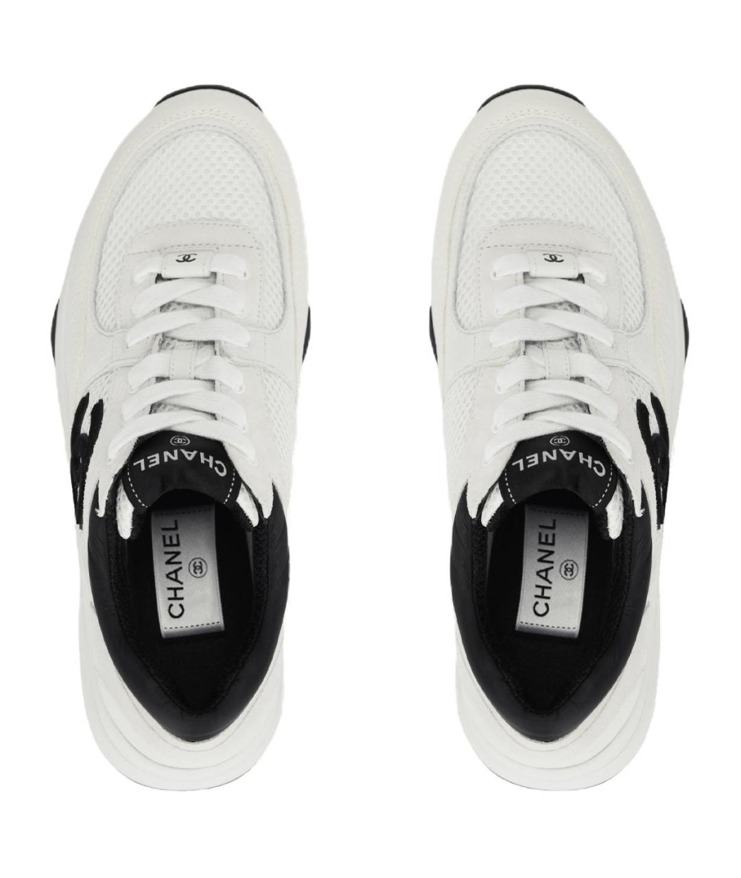 CHANEL Мульти текстильные кроссовки, фото 3