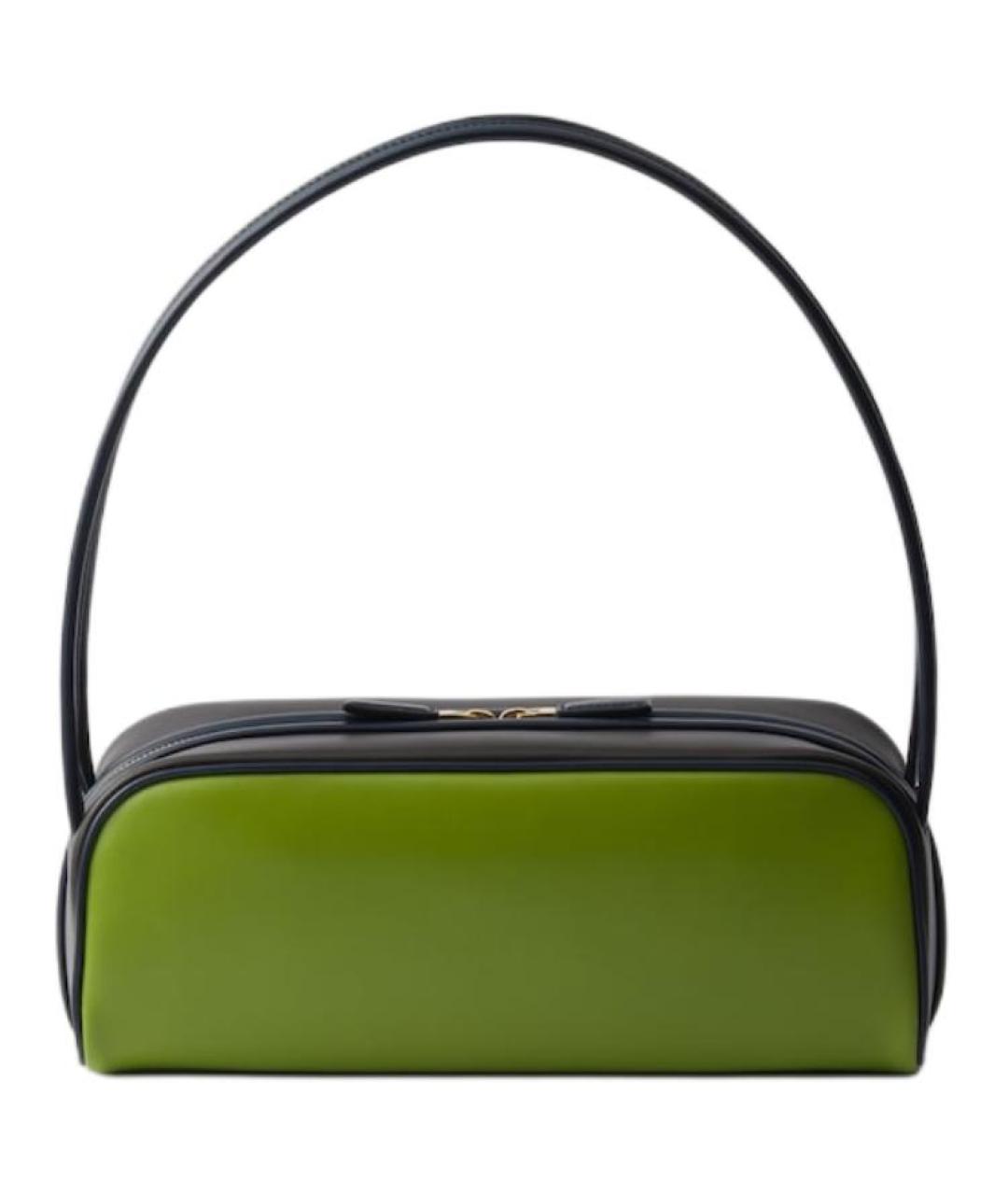 PRADA Зеленая сумка через плечо, фото 3