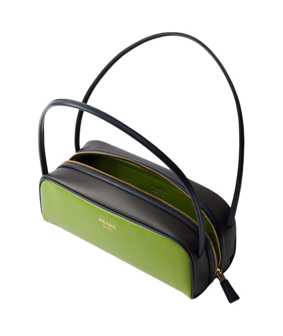 PRADA Зеленая сумка через плечо, фото 5