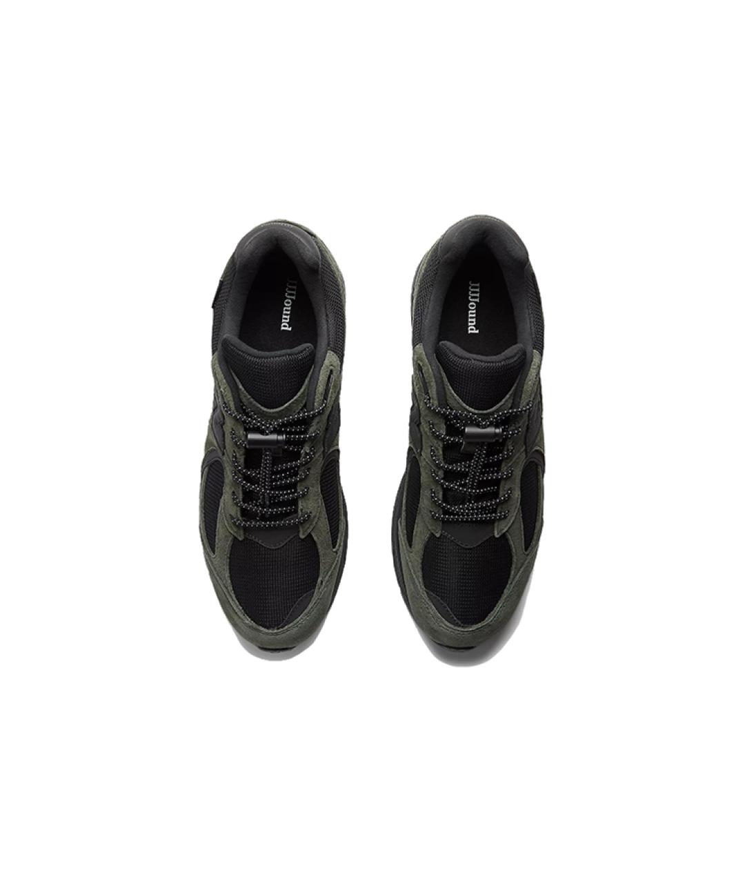 NEW BALANCE Зеленые замшевые кроссовки, фото 4