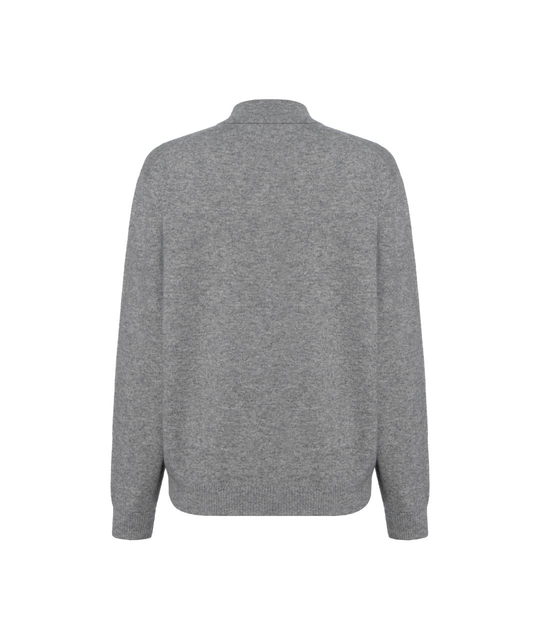 MIU MIU Серый кашемировый джемпер / свитер, фото 2