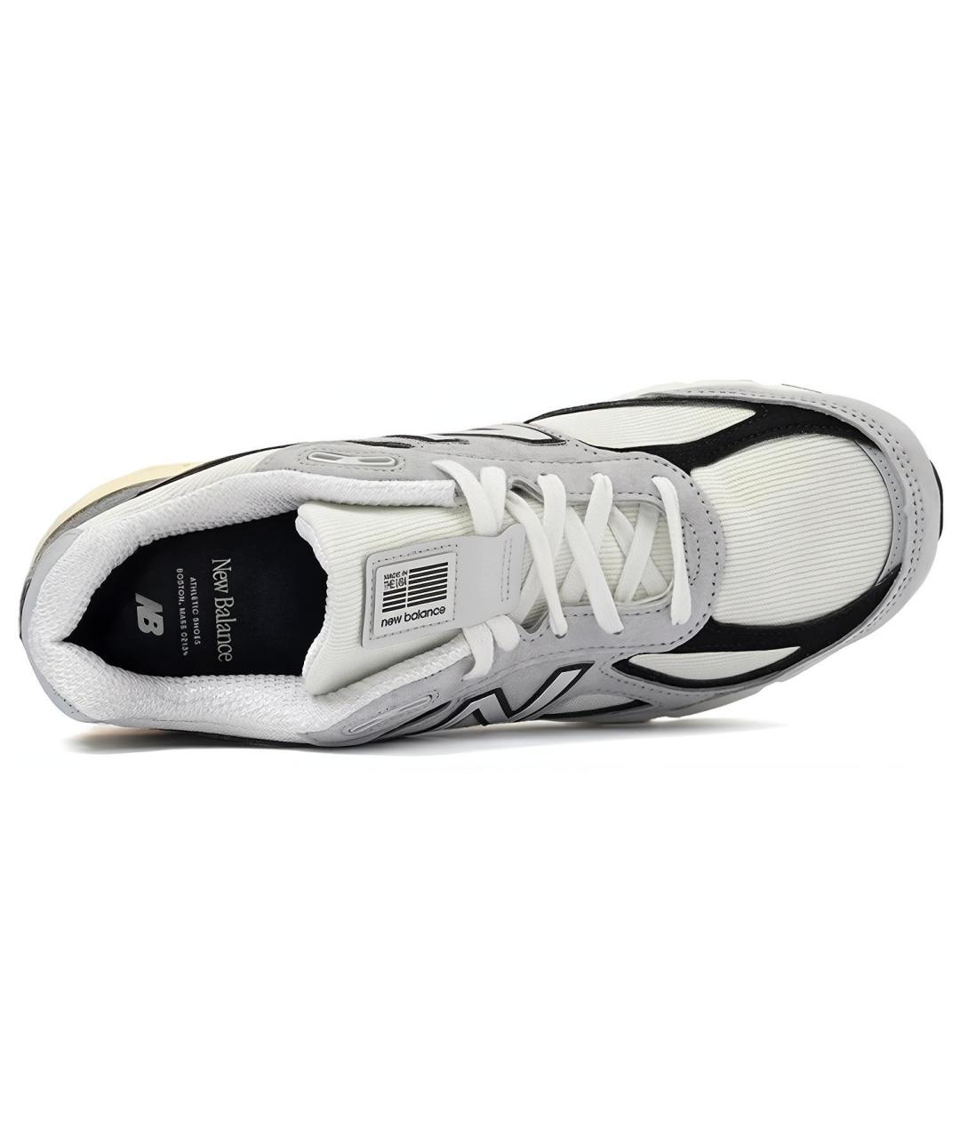 NEW BALANCE Серые замшевые кроссовки, фото 3