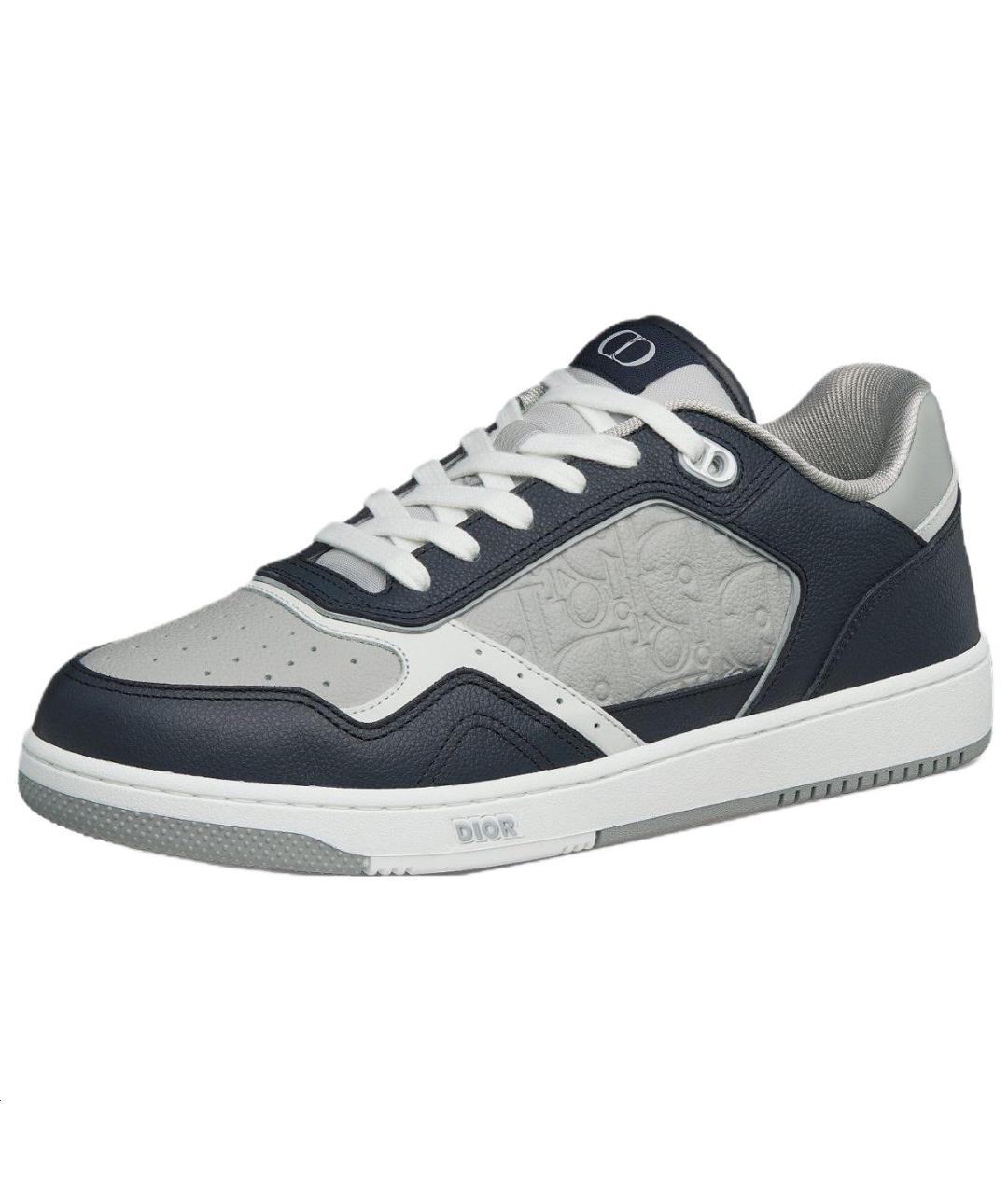 CHRISTIAN DIOR Мульти кожаные низкие кроссовки / кеды, фото 3