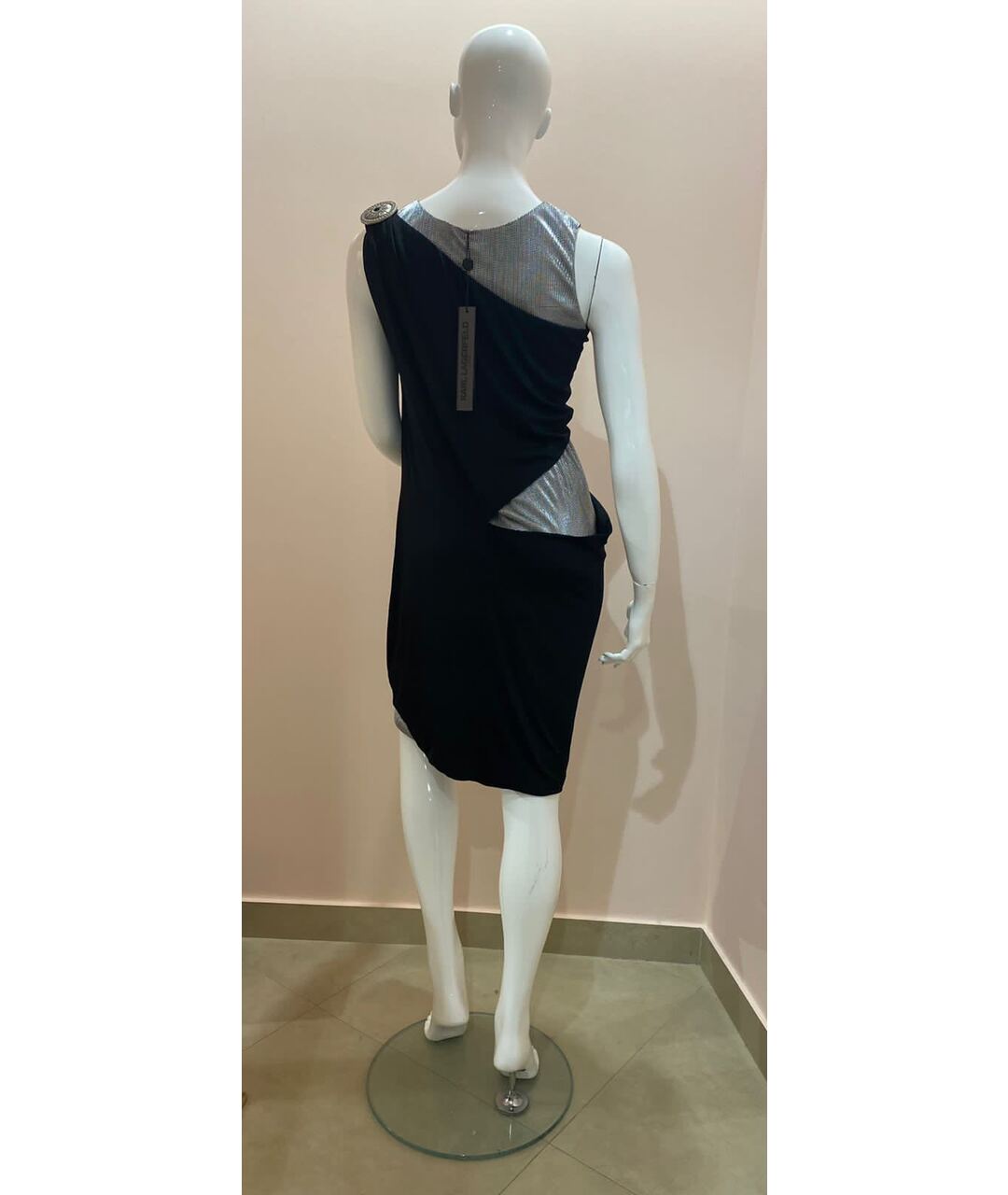 KARL LAGERFELD Черное вискозное платье, фото 2
