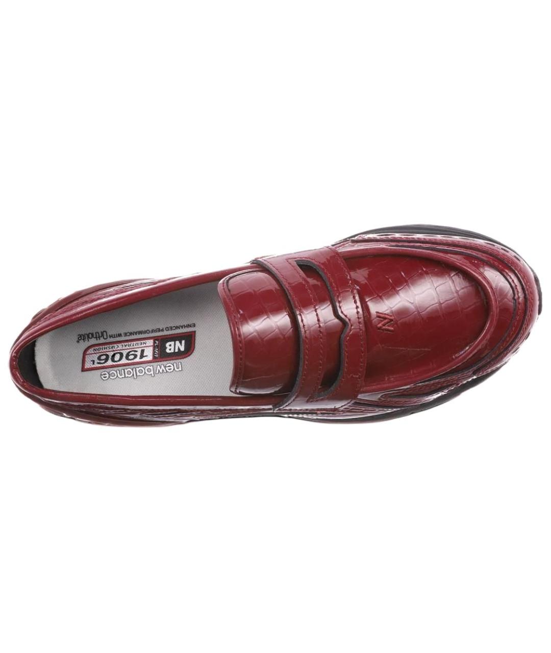 NEW BALANCE Красные лоферы, фото 4