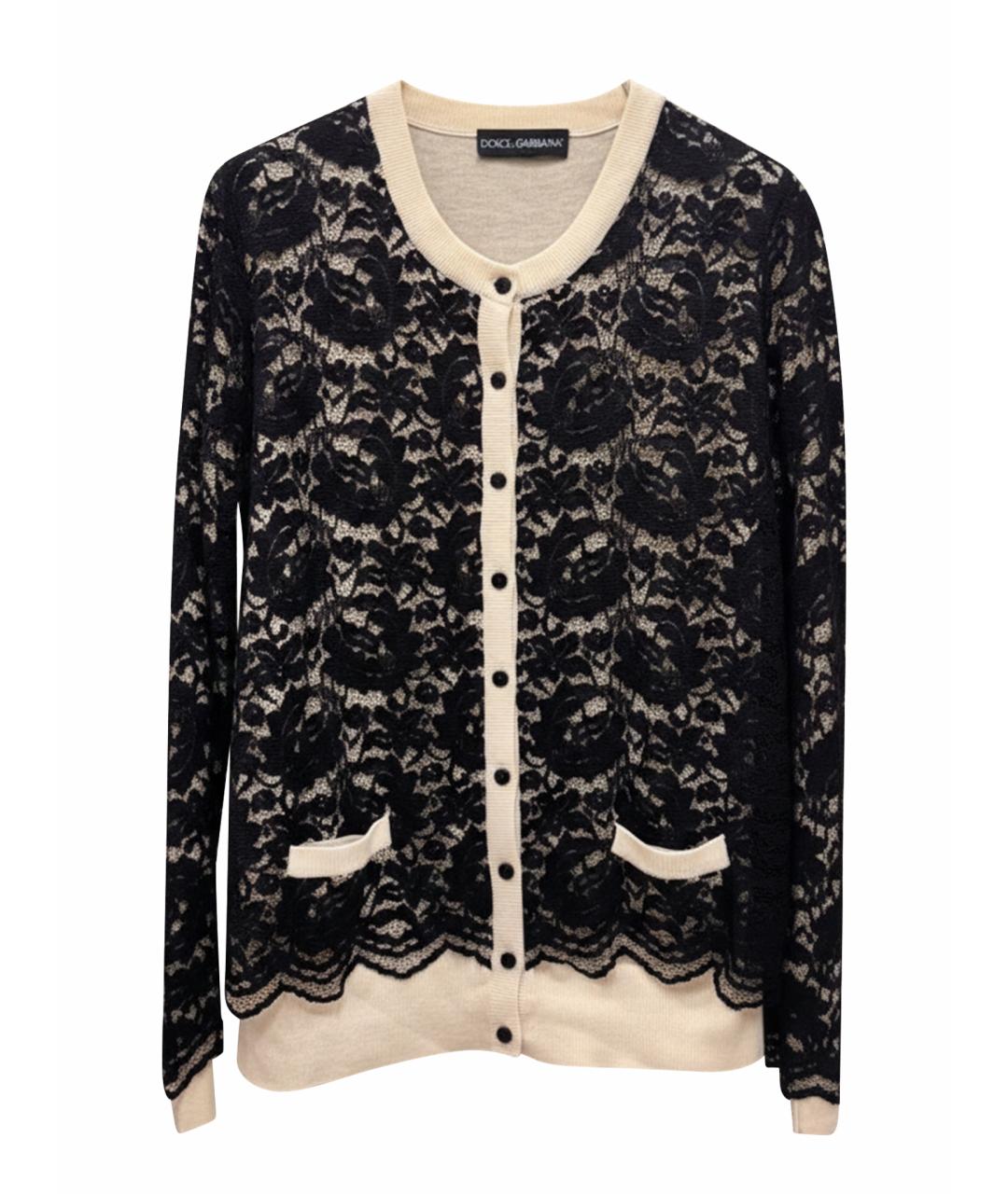 DOLCE&GABBANA Бежевый кашемировый кардиган, фото 1