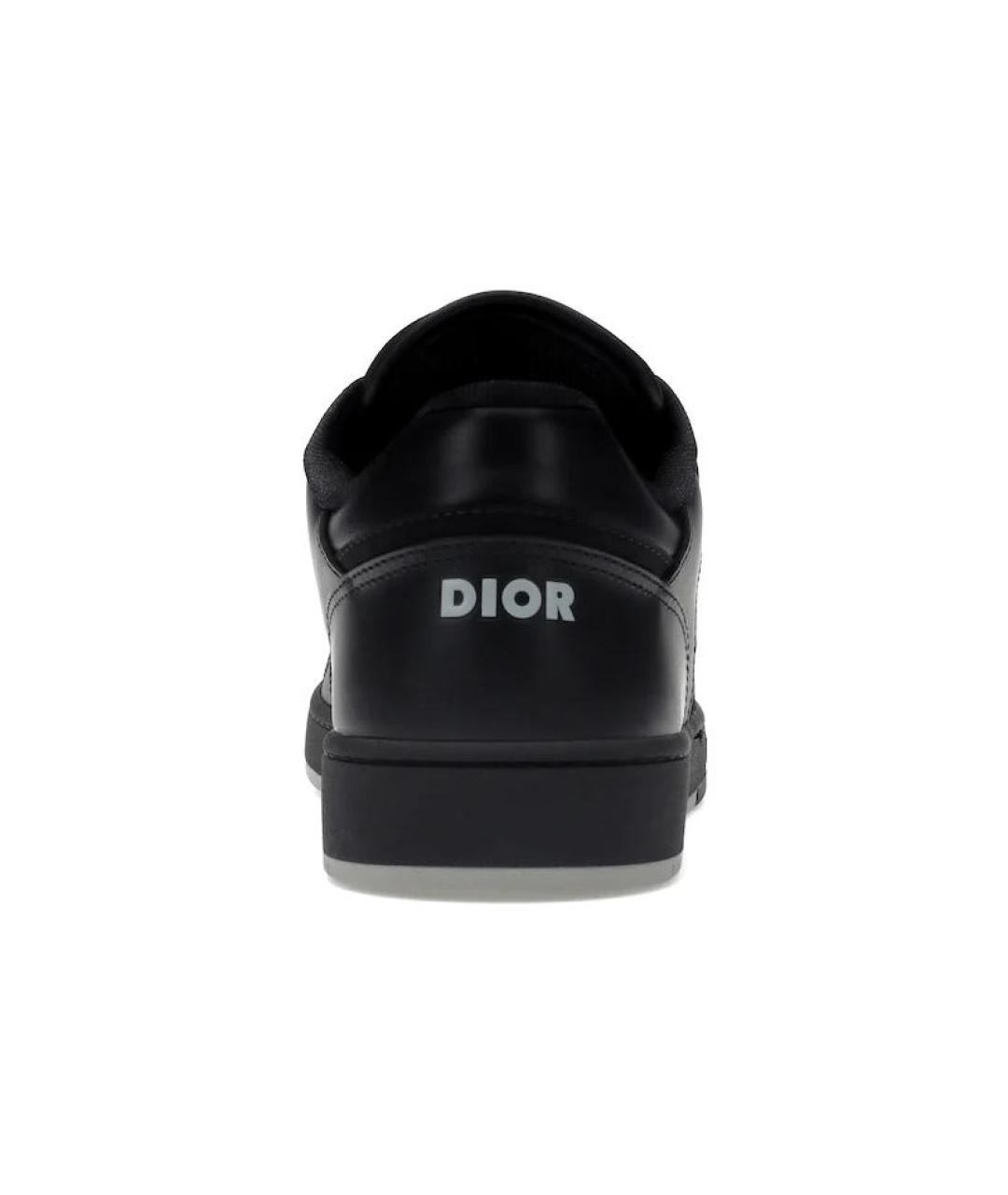 CHRISTIAN DIOR Черные кожаные кеды, фото 5