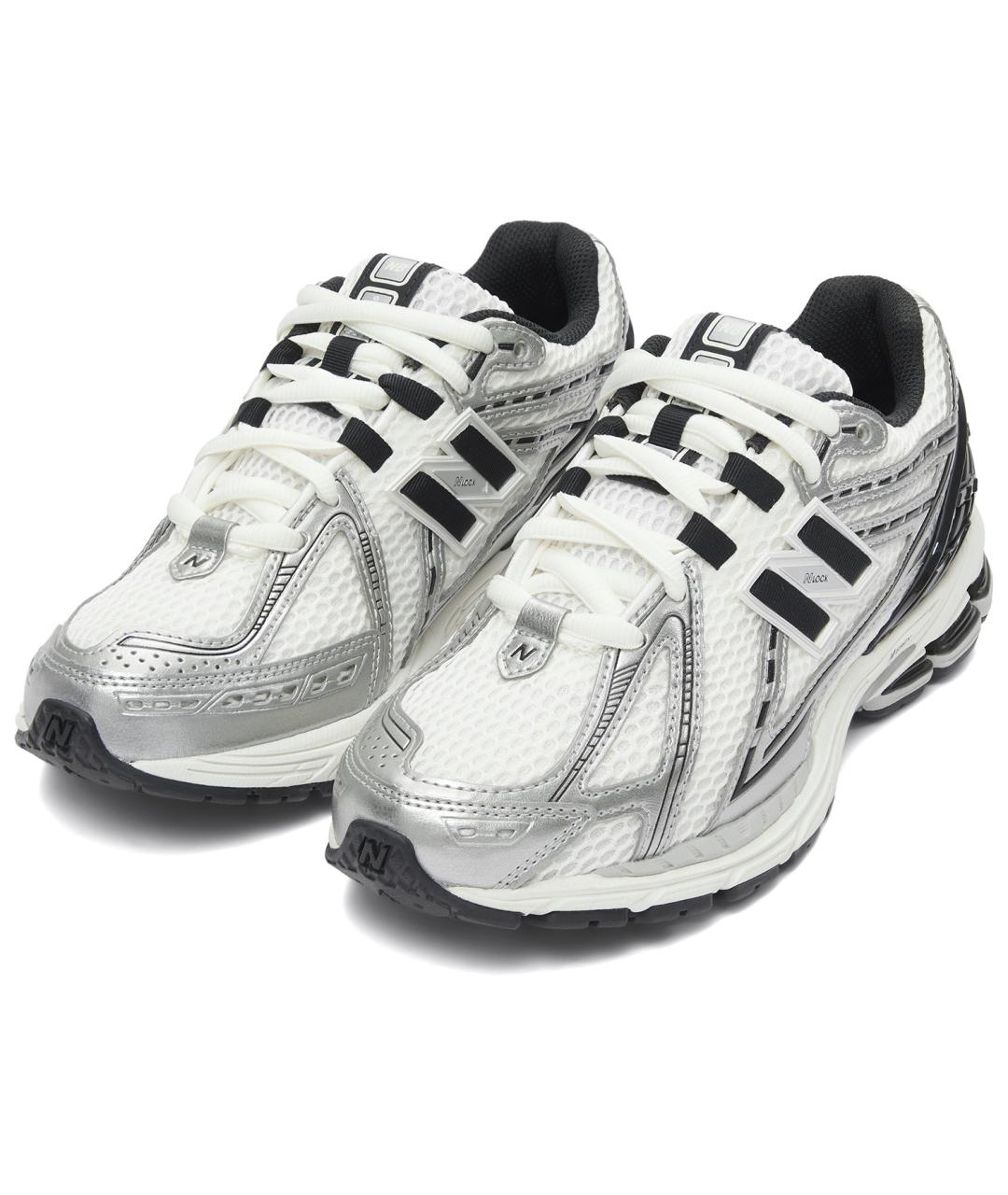 NEW BALANCE Серебряные кроссовки, фото 4