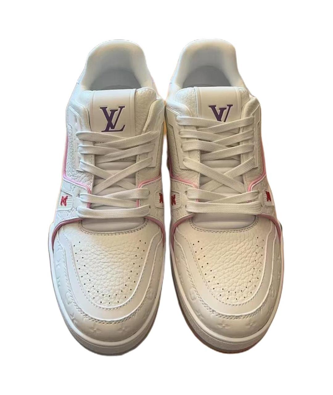 LOUIS VUITTON Кожаные кроссовки, фото 5