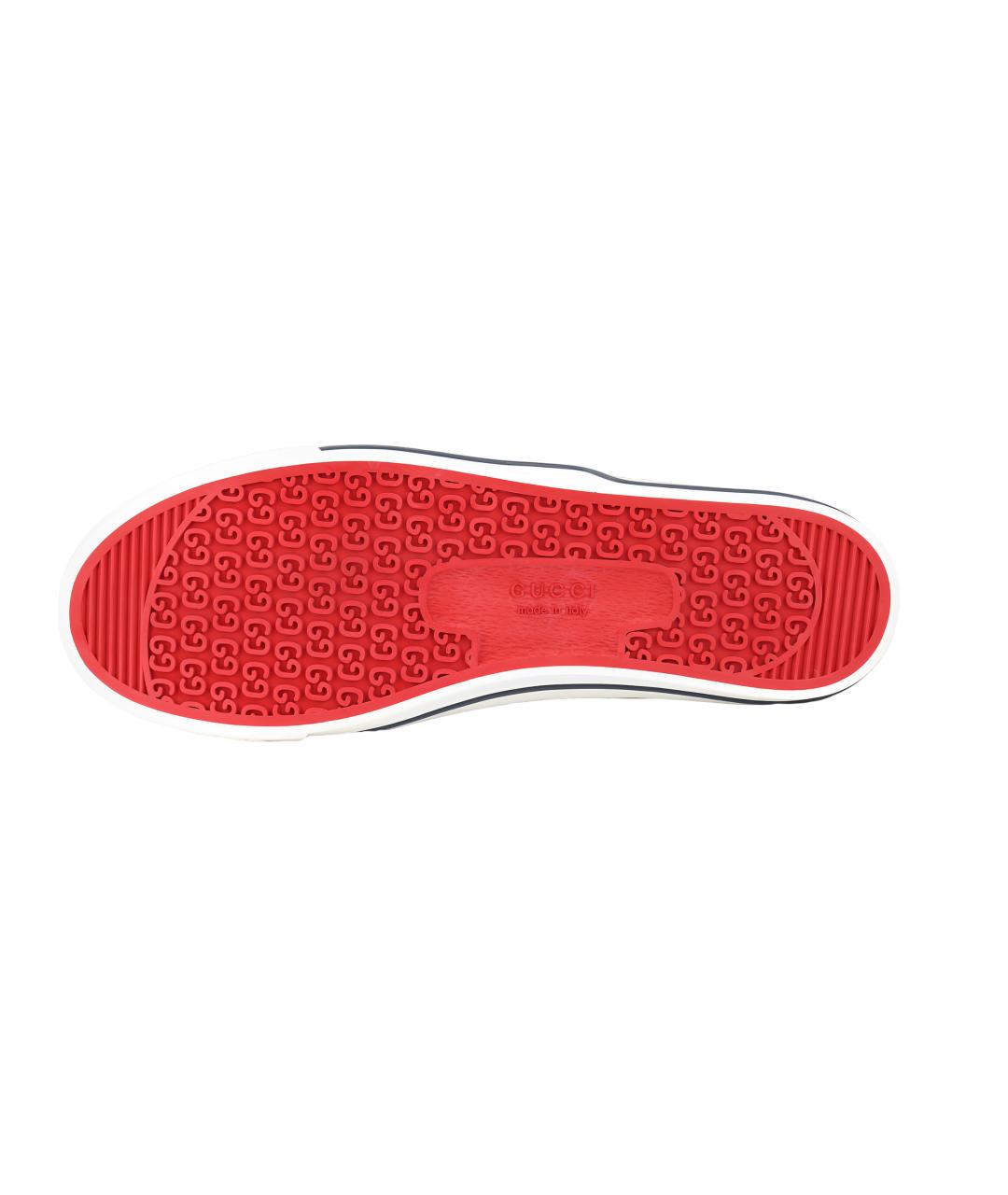 GUCCI Мульти низкие кроссовки / кеды, фото 5