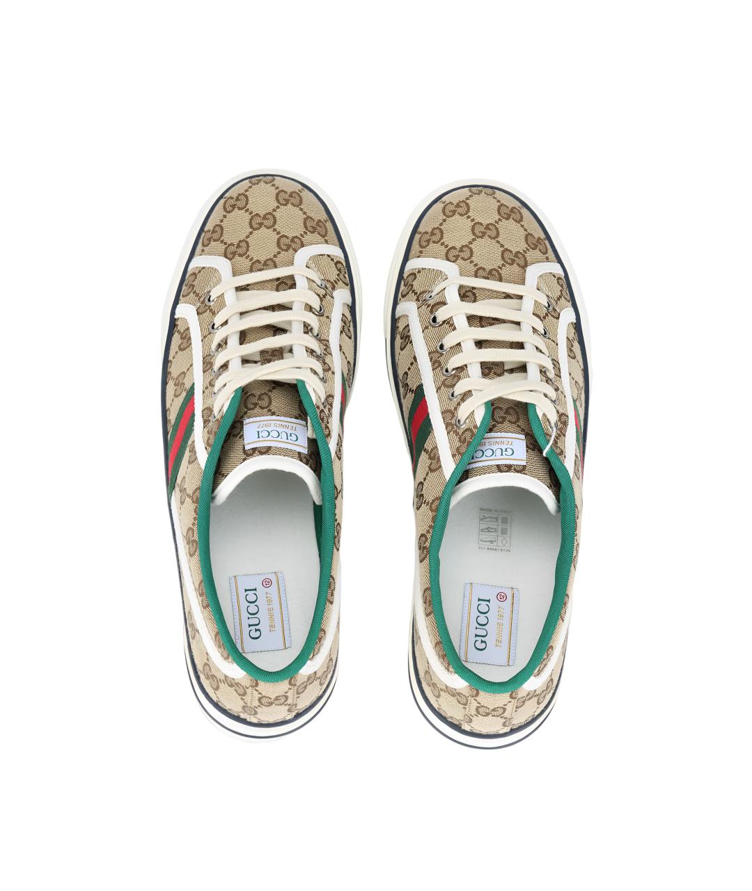 GUCCI Мульти низкие кроссовки / кеды, фото 3