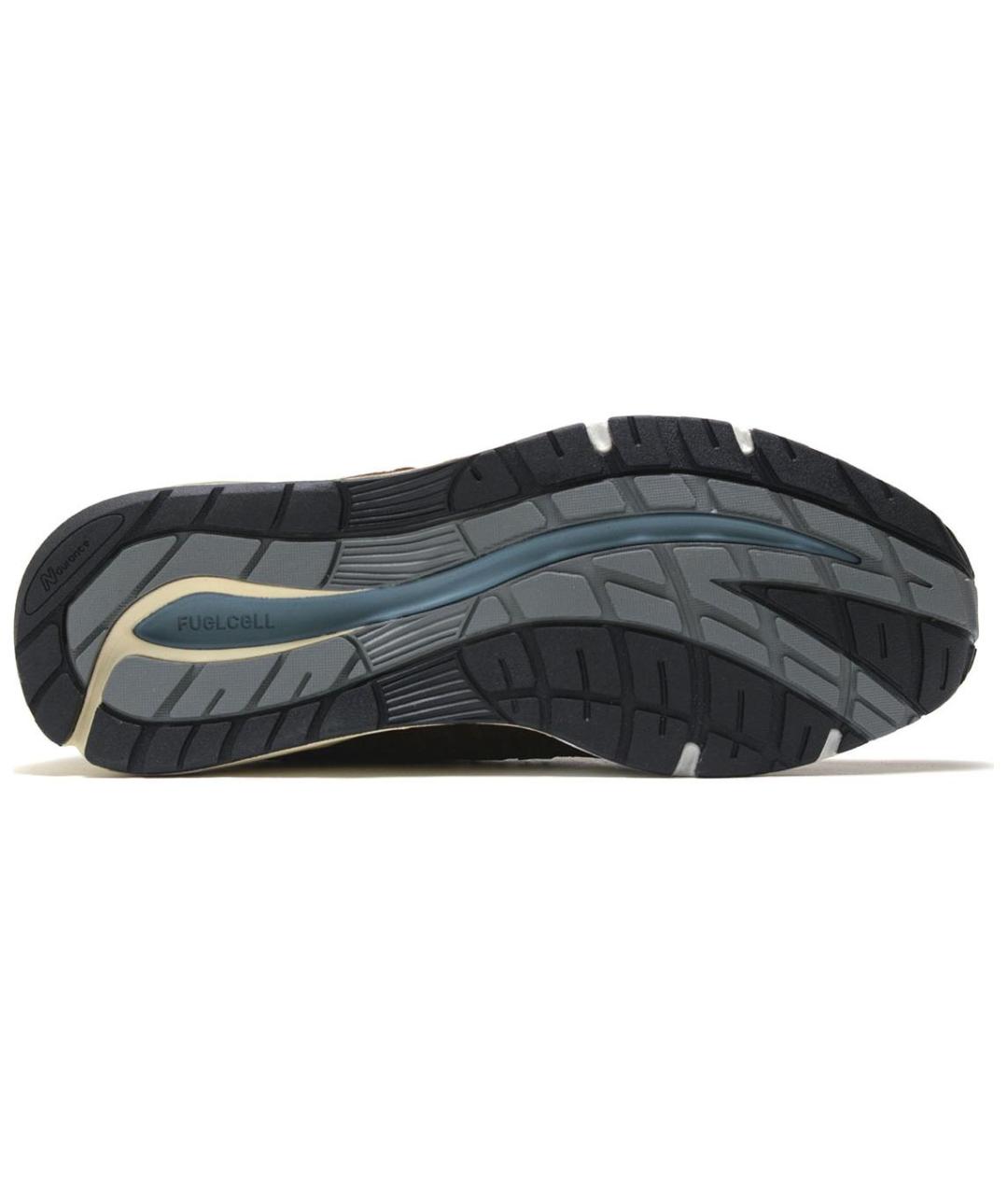 NEW BALANCE Коричневые замшевые кроссовки, фото 5