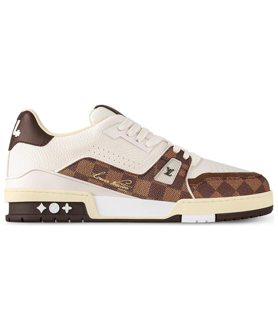 LOUIS VUITTON Белые кроссовки, фото 1