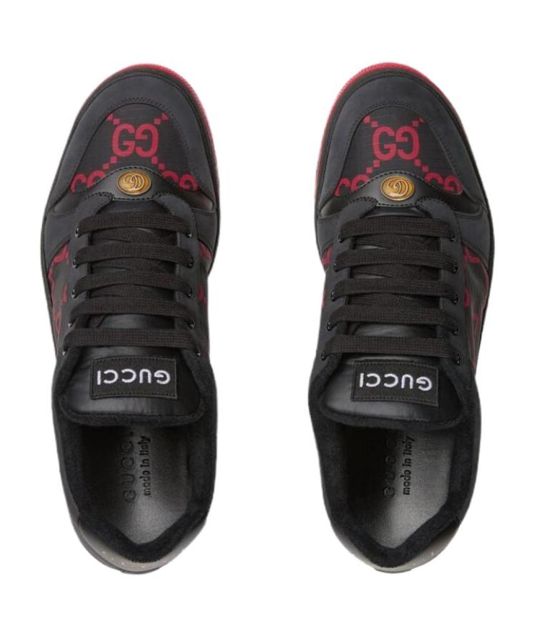 GUCCI Черные высокие кроссовки / кеды, фото 3