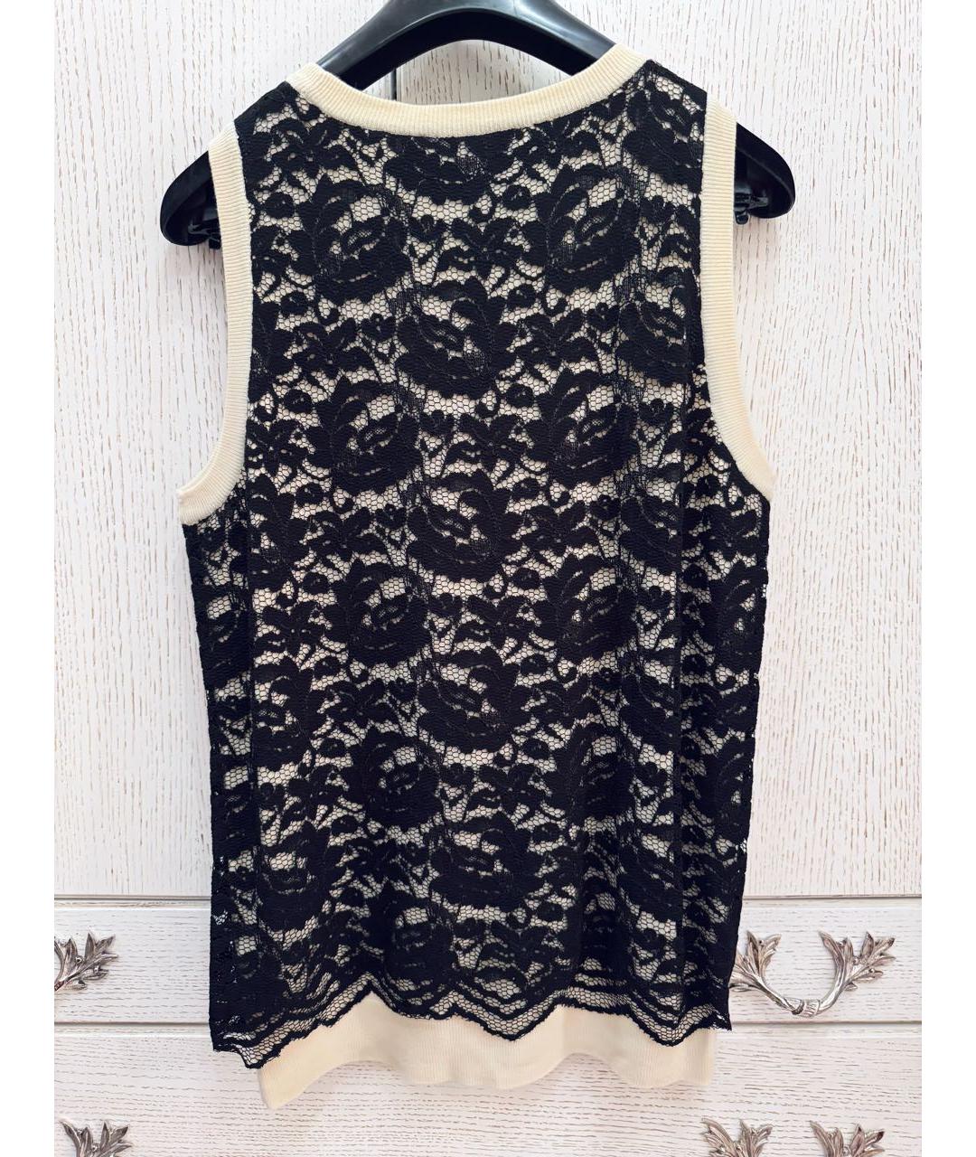 DOLCE&GABBANA Бежевая кашемировая жилетка, фото 2