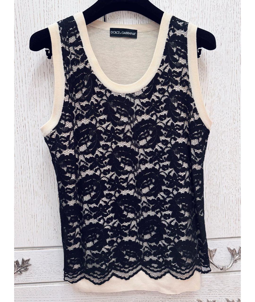 DOLCE&GABBANA Бежевая кашемировая жилетка, фото 6