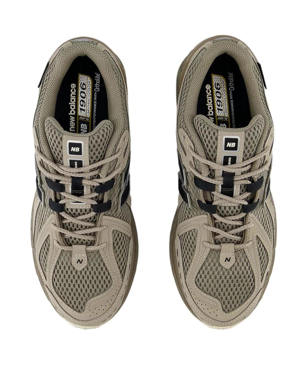 NEW BALANCE Бежевые кроссовки, фото 4