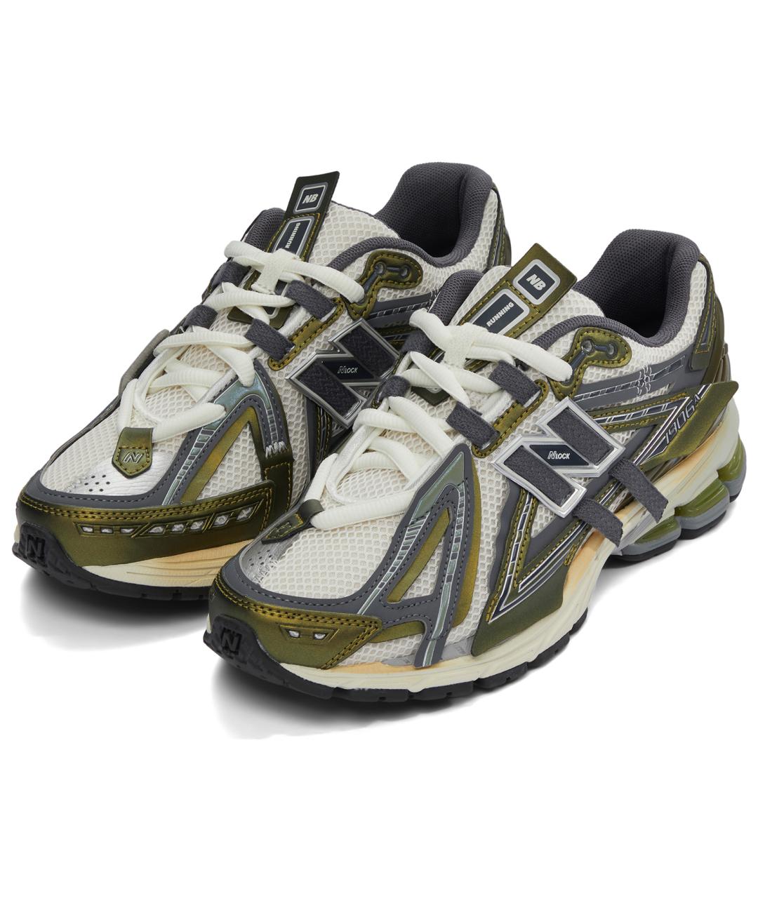 NEW BALANCE Зеленые кроссовки, фото 4