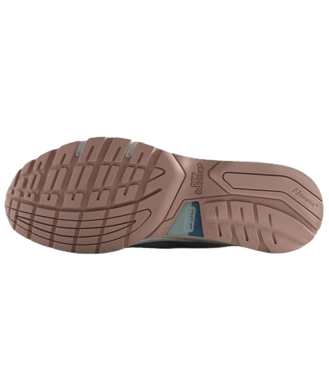 NEW BALANCE Голубые замшевые высокие кроссовки / кеды, фото 7