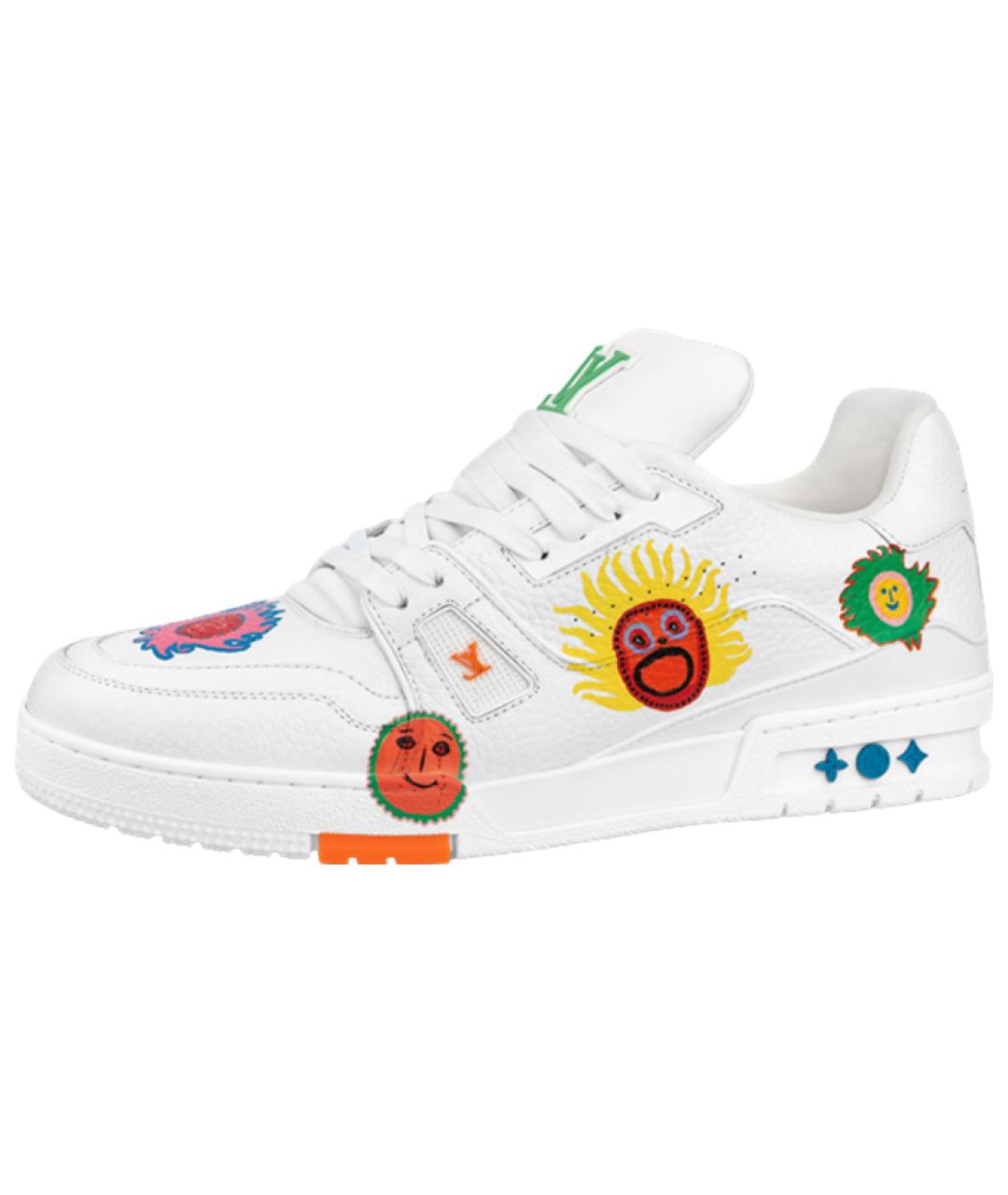 LOUIS VUITTON Мульти кожаные кроссовки, фото 2