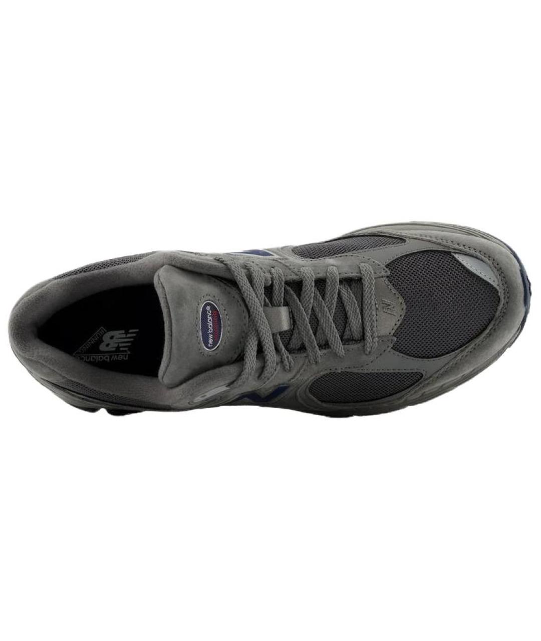 NEW BALANCE Серые замшевые кроссовки, фото 3