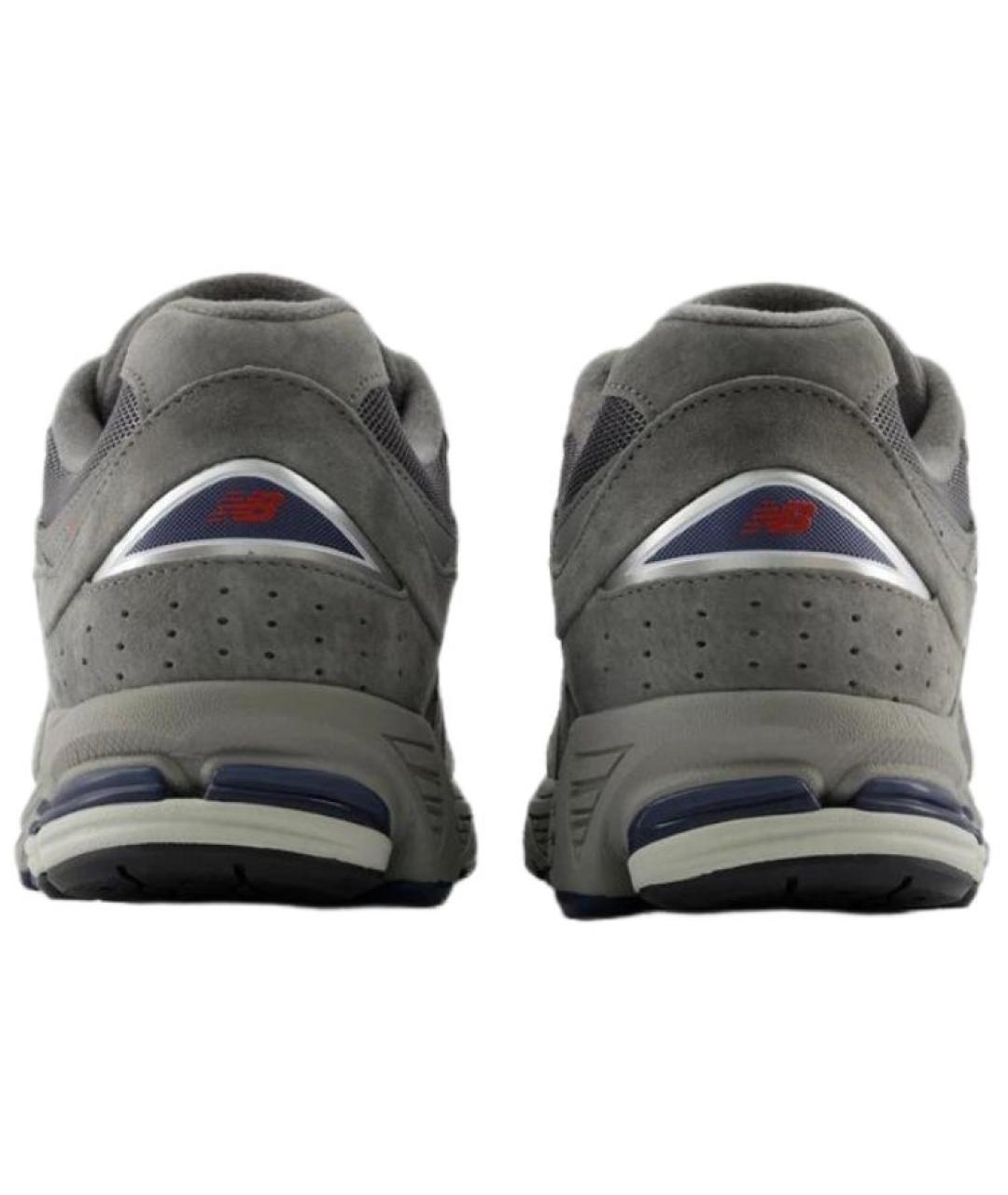 NEW BALANCE Серые замшевые кроссовки, фото 4