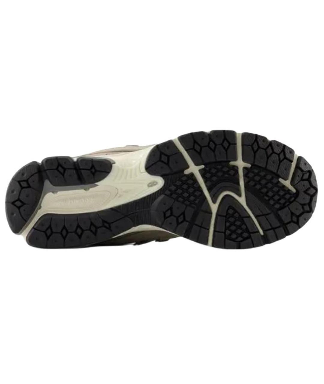 NEW BALANCE Бежевые замшевые кроссовки, фото 4