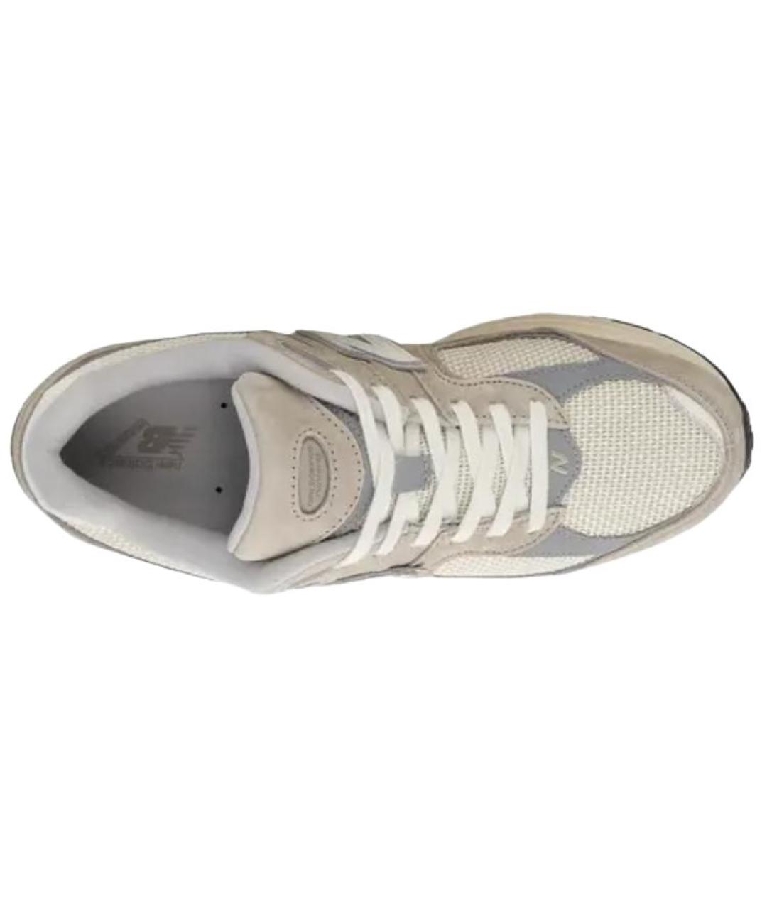 NEW BALANCE Бежевые замшевые кроссовки, фото 3