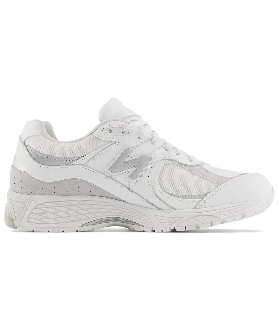 NEW BALANCE Белые кожаные высокие кроссовки / кеды, фото 1