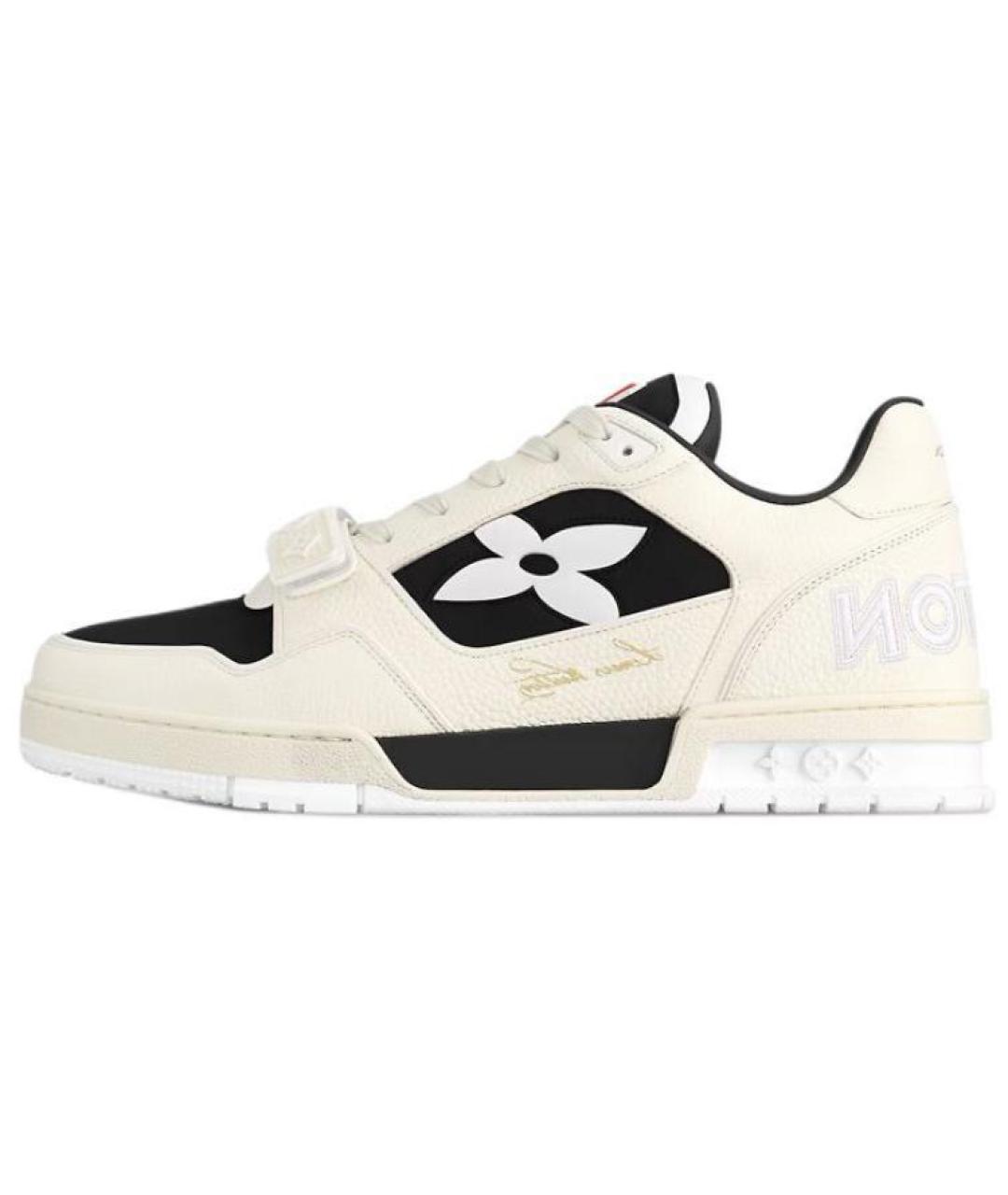 LOUIS VUITTON Мульти кожаные низкие кроссовки / кеды, фото 2