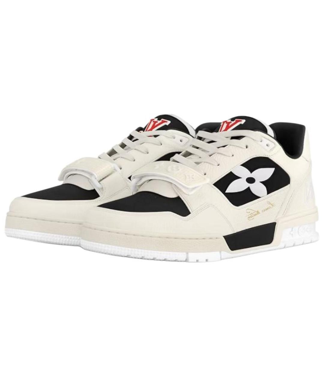 LOUIS VUITTON Мульти кожаные низкие кроссовки / кеды, фото 3