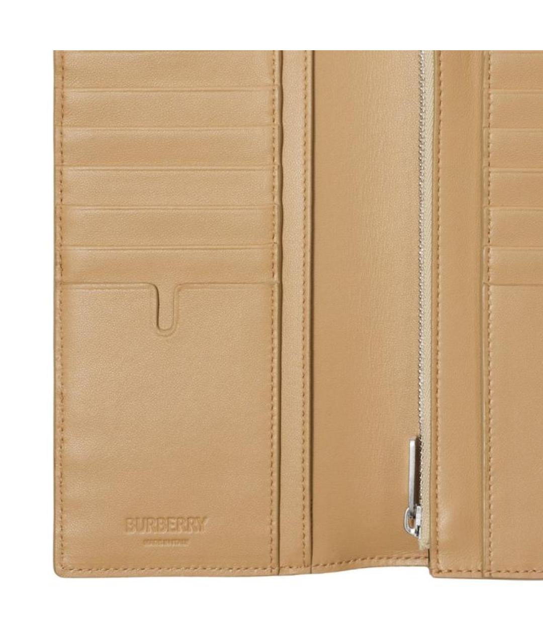 BURBERRY Коричневый кошелек, фото 4