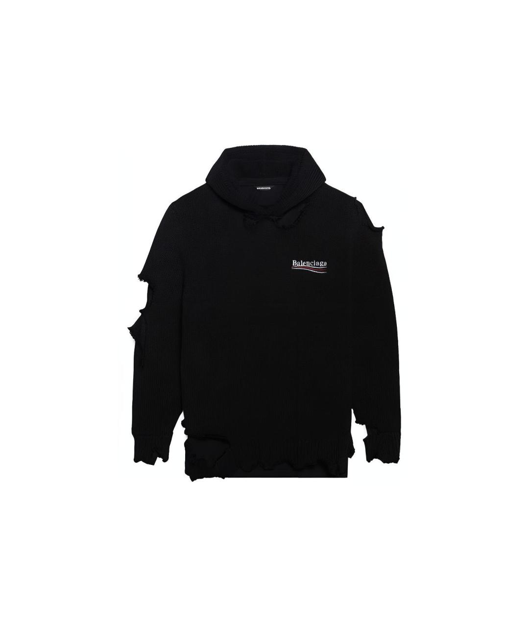 BALENCIAGA Черный джемпер / свитер, фото 8