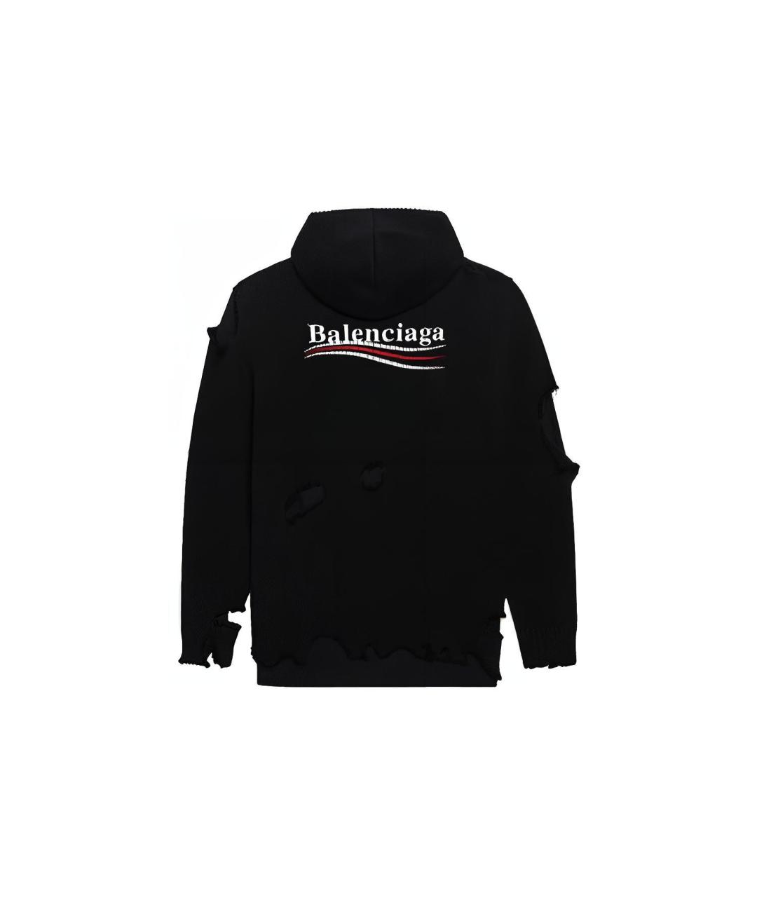 BALENCIAGA Черный джемпер / свитер, фото 2