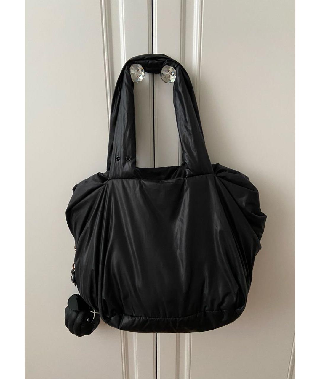 SEE BY CHLOE Черная сумка тоут, фото 5