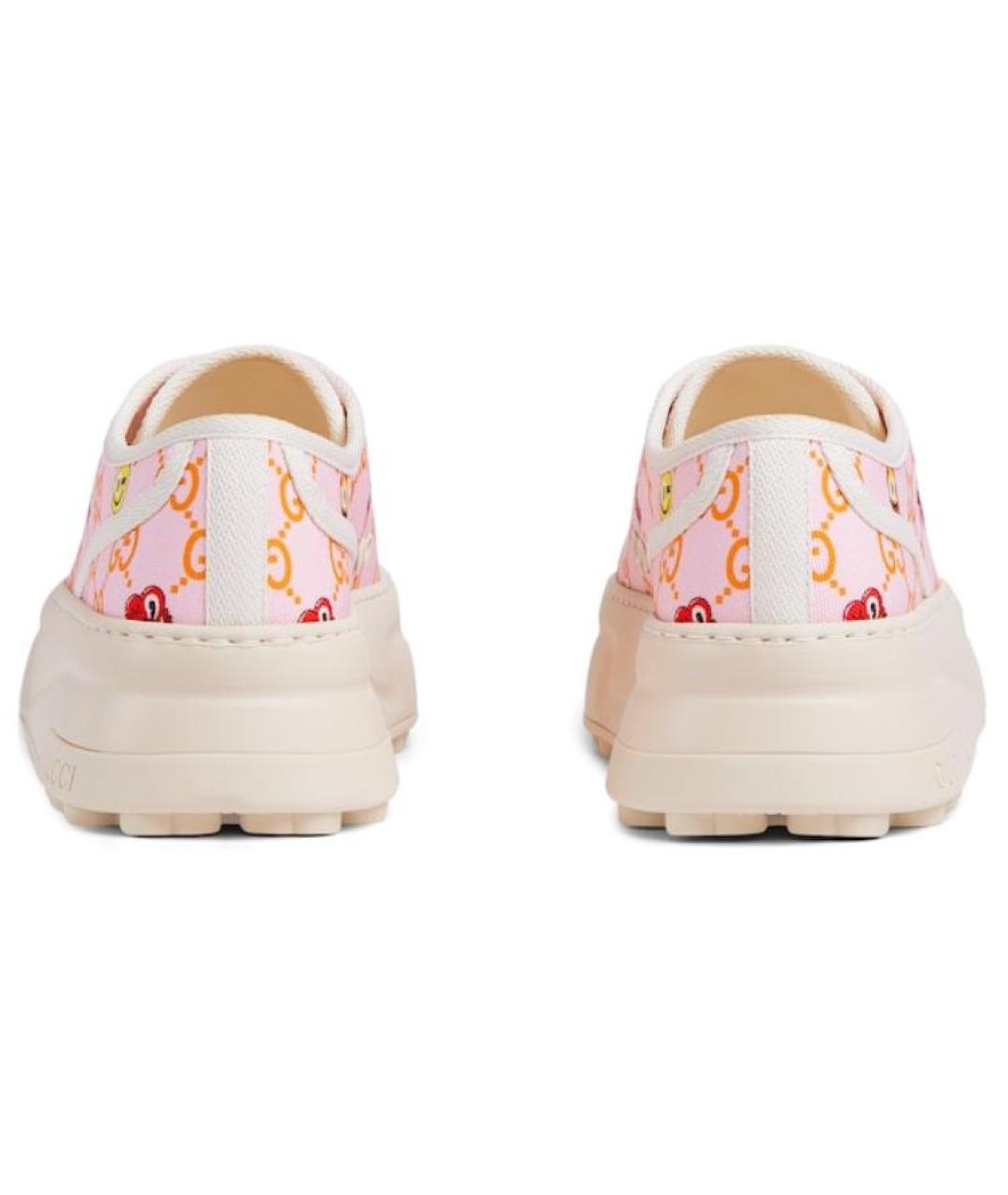 GUCCI Розовые кроссовки, фото 5