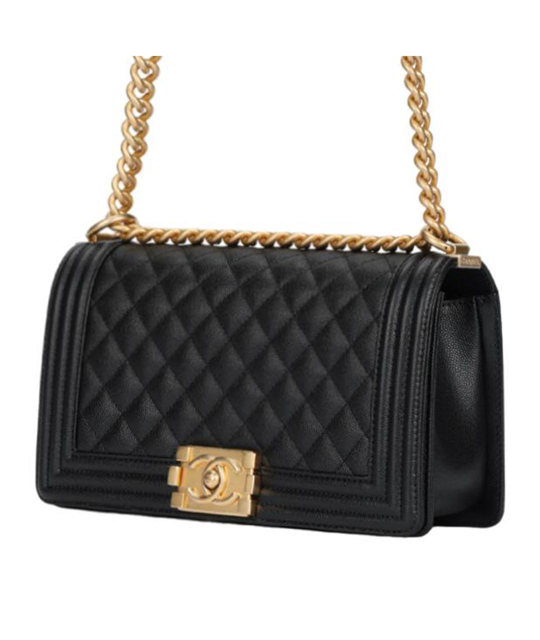 CHANEL Черная сумка через плечо, фото 2