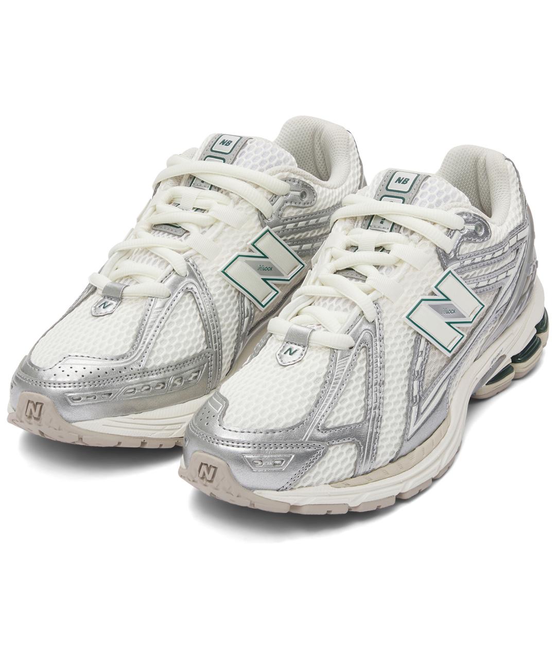 NEW BALANCE Серебряные кроссовки, фото 4