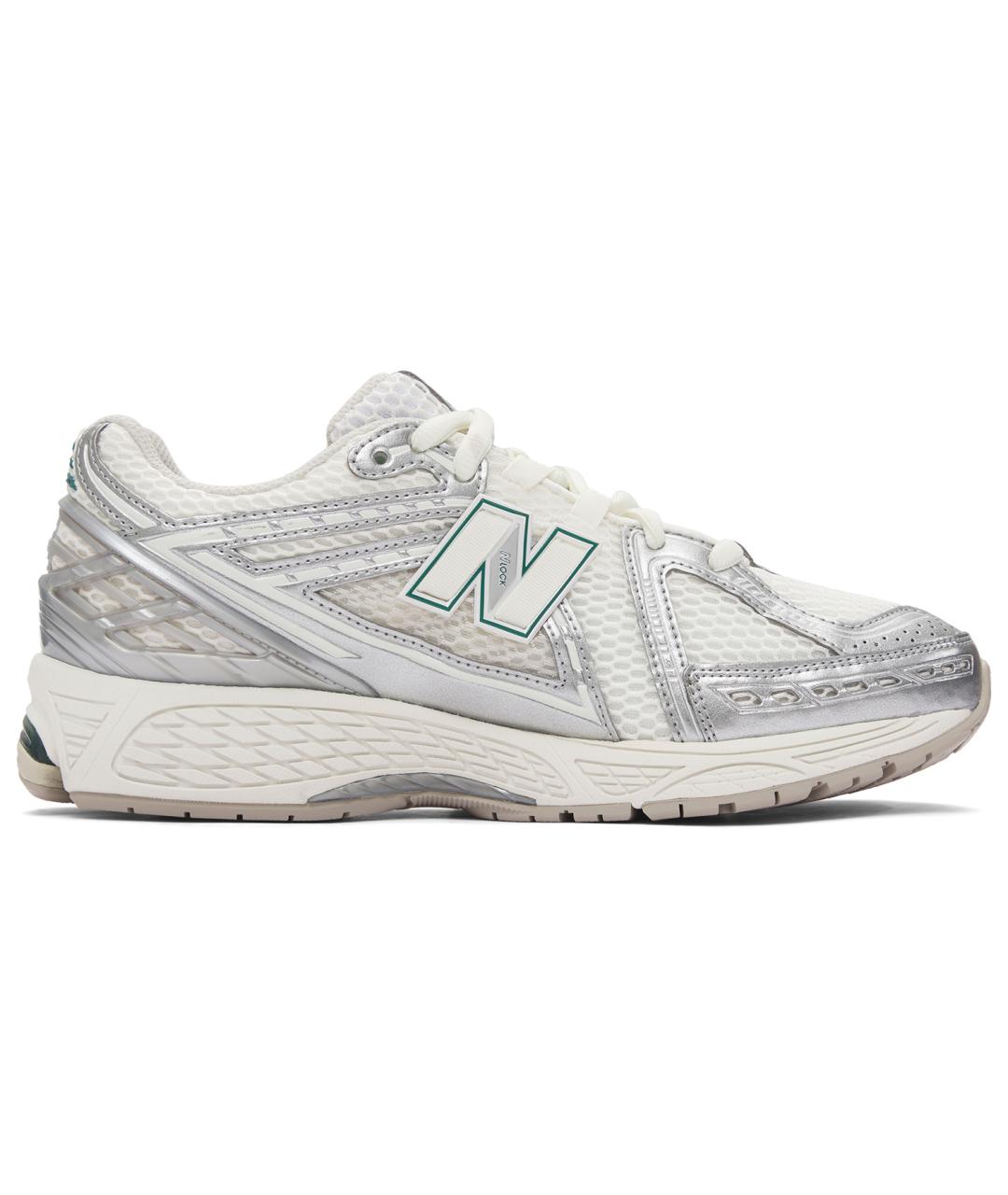 NEW BALANCE Серебряные кроссовки, фото 2