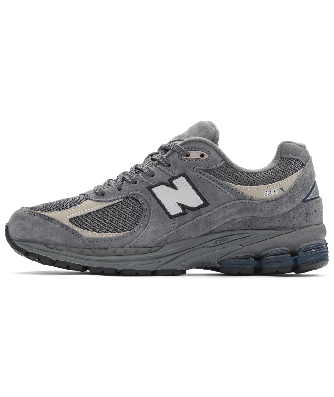 NEW BALANCE Серые замшевые кроссовки, фото 2