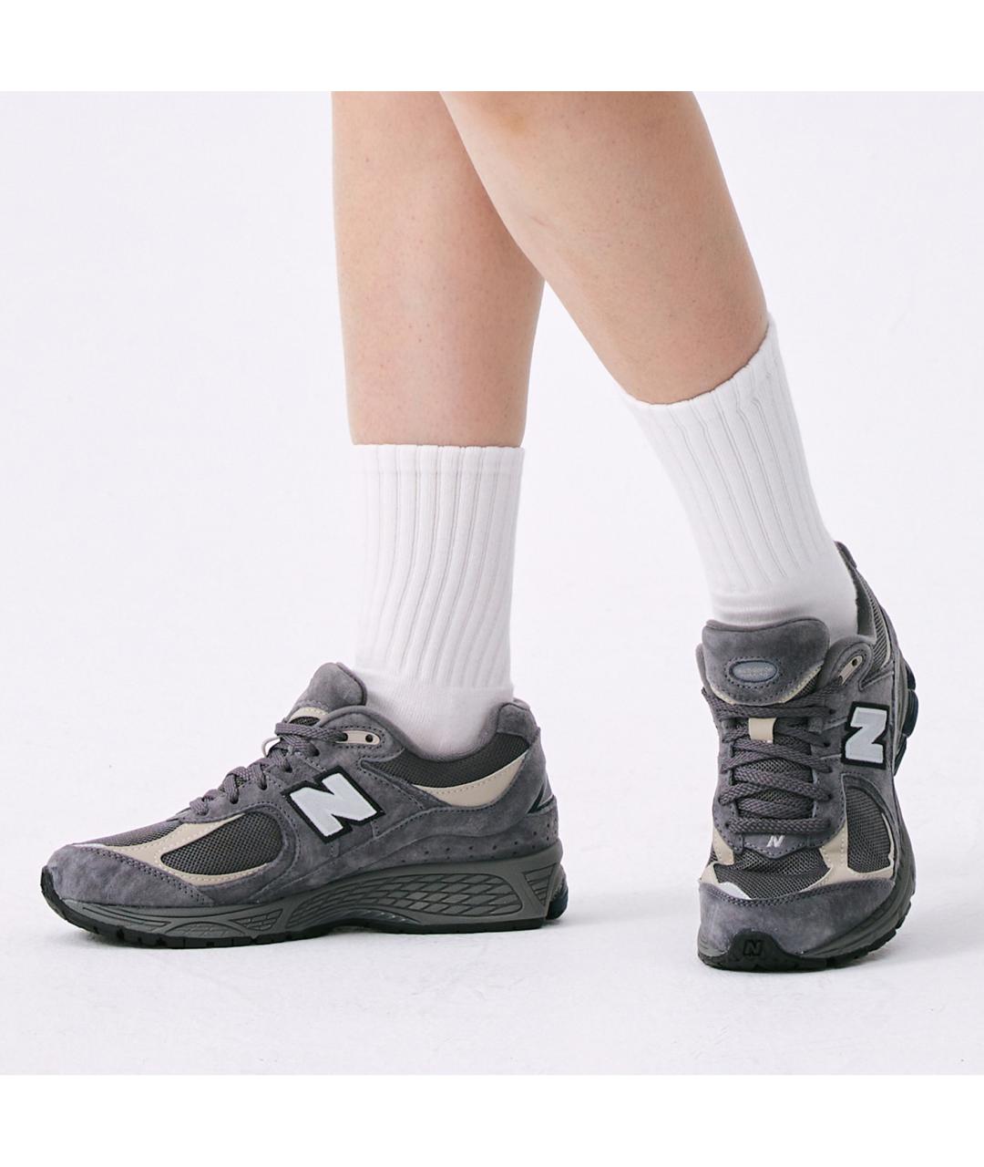 NEW BALANCE Серые замшевые кроссовки, фото 8
