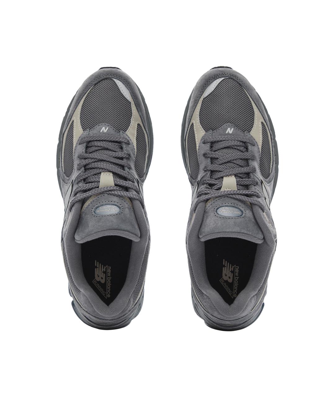 NEW BALANCE Серые замшевые кроссовки, фото 4