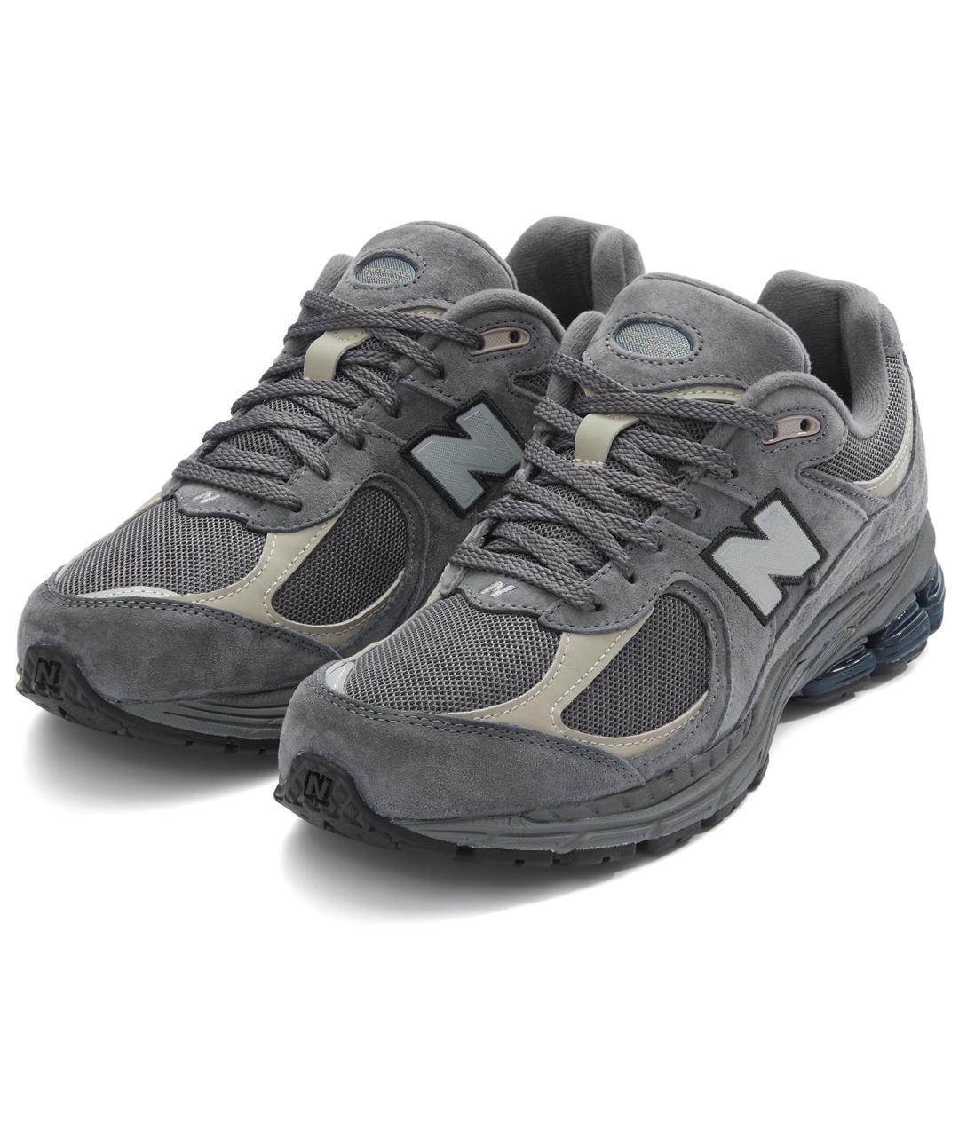 NEW BALANCE Серые замшевые кроссовки, фото 3